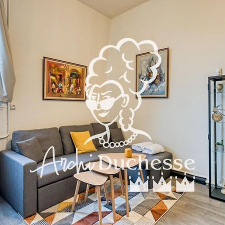 Gary Joli F2 Au Pied De La Gare De Rouen Apartment Exterior foto