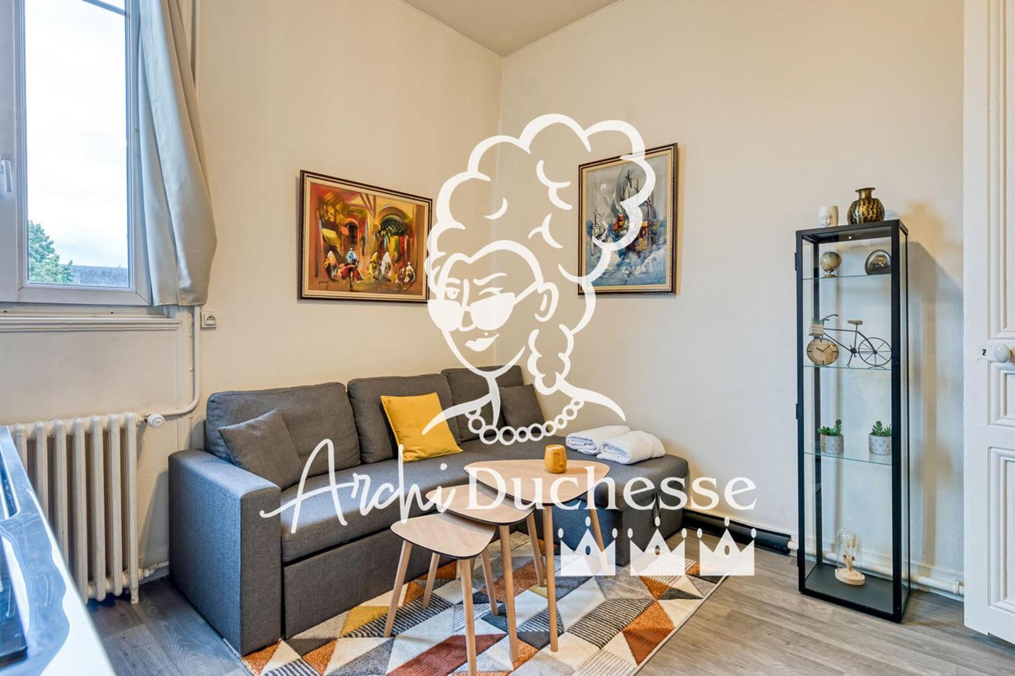 Gary Joli F2 Au Pied De La Gare De Rouen Apartment Exterior foto